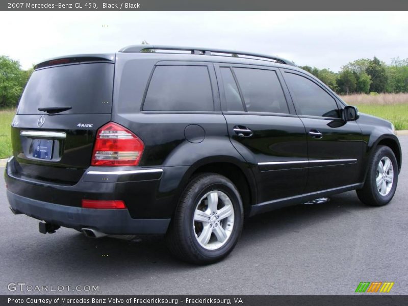 Black / Black 2007 Mercedes-Benz GL 450