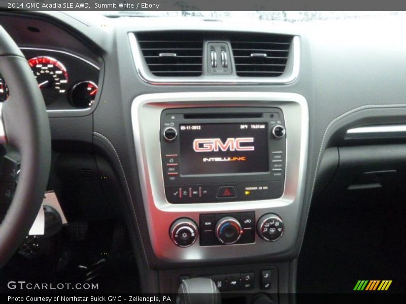 Summit White / Ebony 2014 GMC Acadia SLE AWD