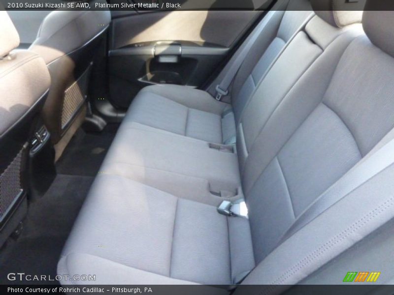 Rear Seat of 2010 Kizashi SE AWD