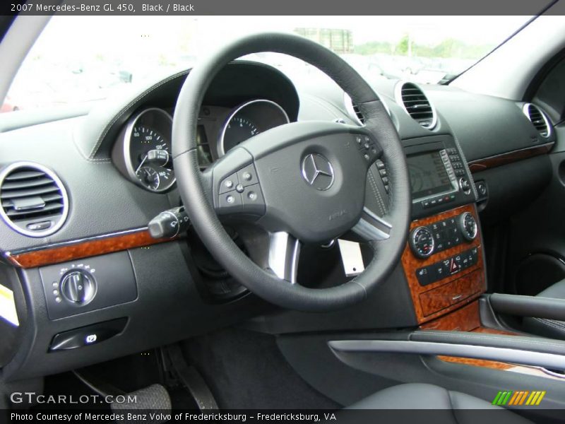 Black / Black 2007 Mercedes-Benz GL 450
