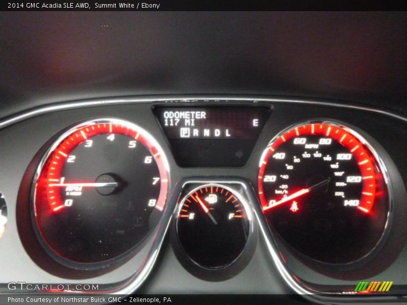 Summit White / Ebony 2014 GMC Acadia SLE AWD