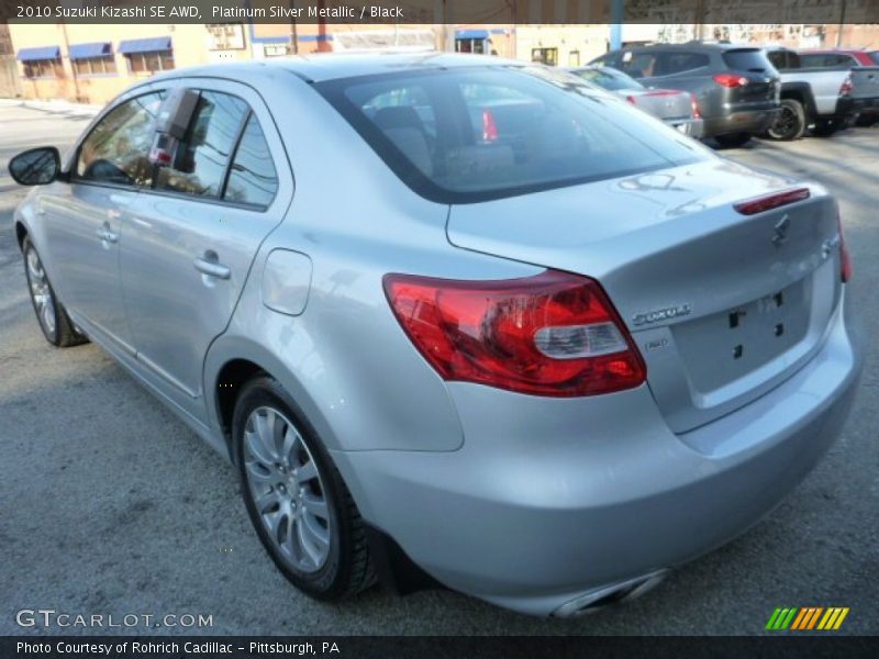 Platinum Silver Metallic / Black 2010 Suzuki Kizashi SE AWD