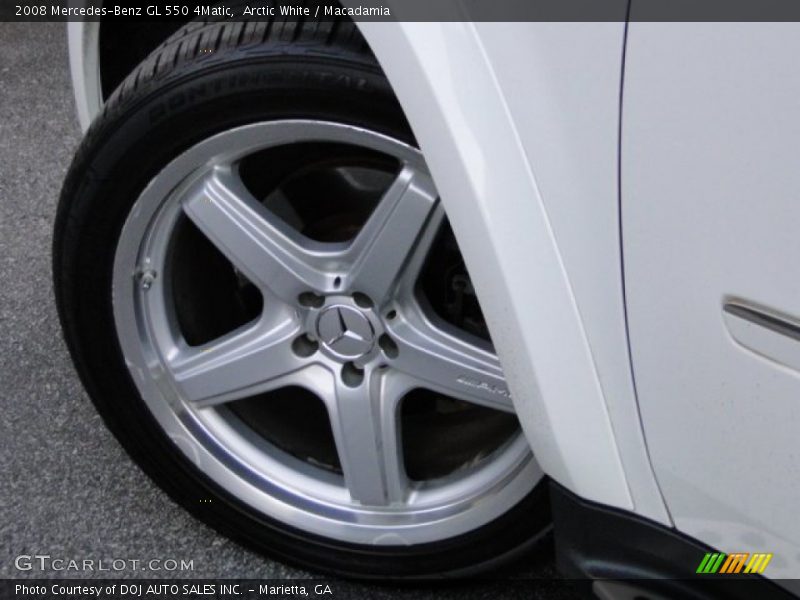 Arctic White / Macadamia 2008 Mercedes-Benz GL 550 4Matic