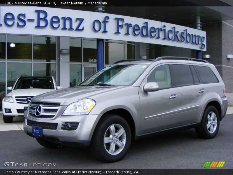 Pewter Metallic / Macadamia 2007 Mercedes-Benz GL 450