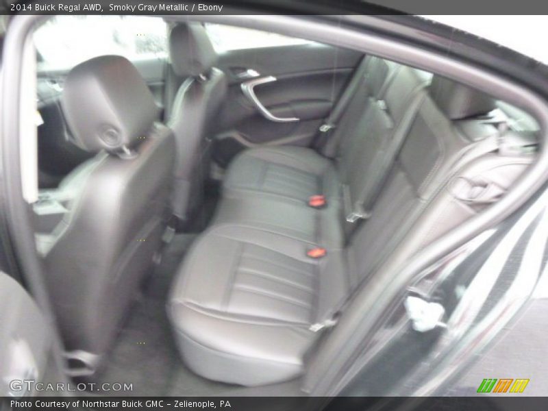 Smoky Gray Metallic / Ebony 2014 Buick Regal AWD