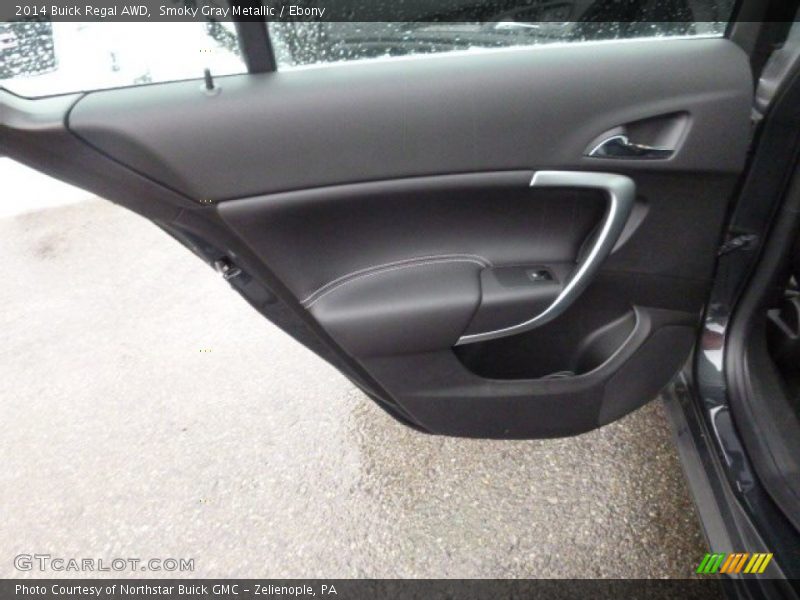 Smoky Gray Metallic / Ebony 2014 Buick Regal AWD