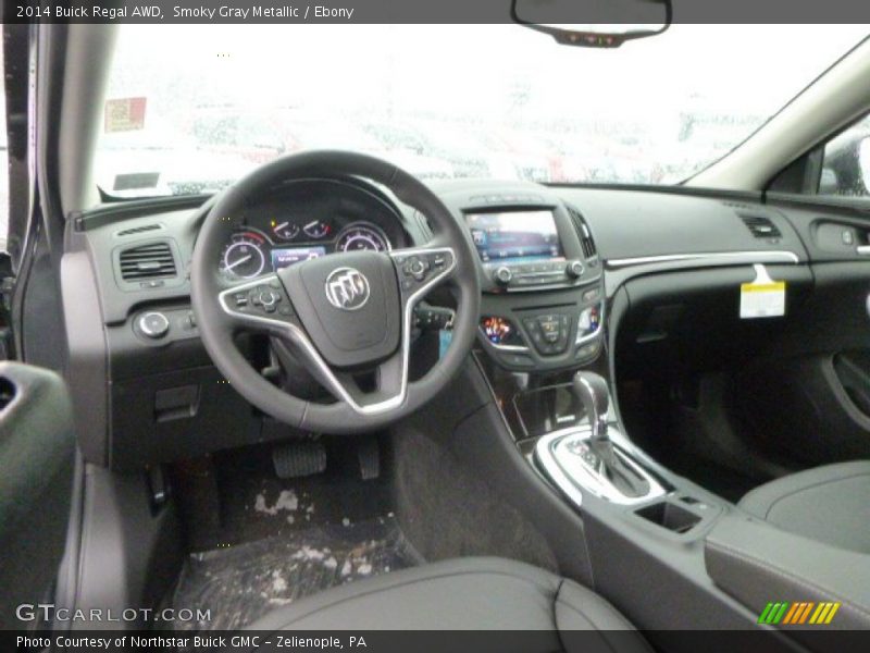 Ebony Interior - 2014 Regal AWD 