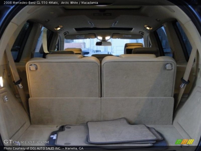 Arctic White / Macadamia 2008 Mercedes-Benz GL 550 4Matic