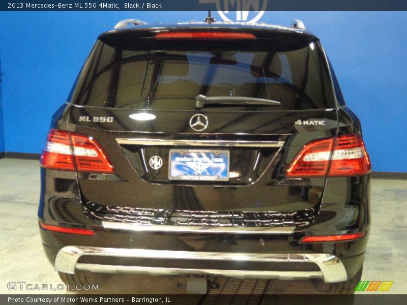 Black / Black 2013 Mercedes-Benz ML 550 4Matic