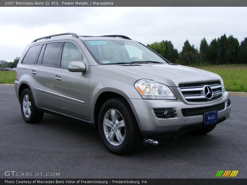 Pewter Metallic / Macadamia 2007 Mercedes-Benz GL 450