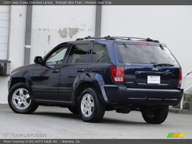 Midnight Blue Pearl / Medium Slate Gray 2006 Jeep Grand Cherokee Laredo