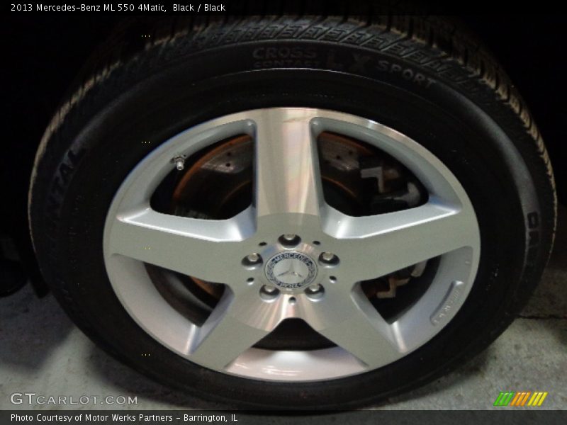Black / Black 2013 Mercedes-Benz ML 550 4Matic