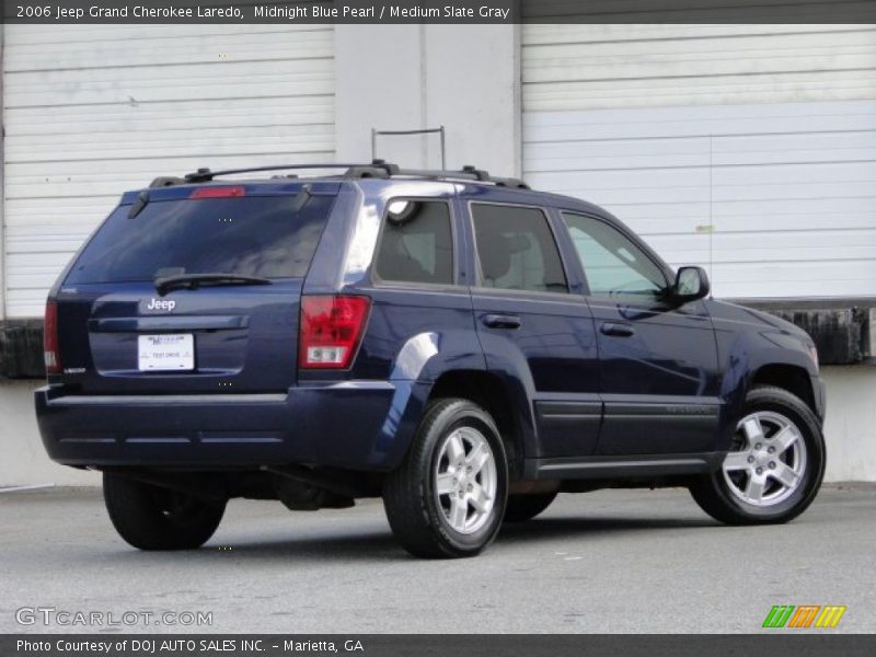 Midnight Blue Pearl / Medium Slate Gray 2006 Jeep Grand Cherokee Laredo