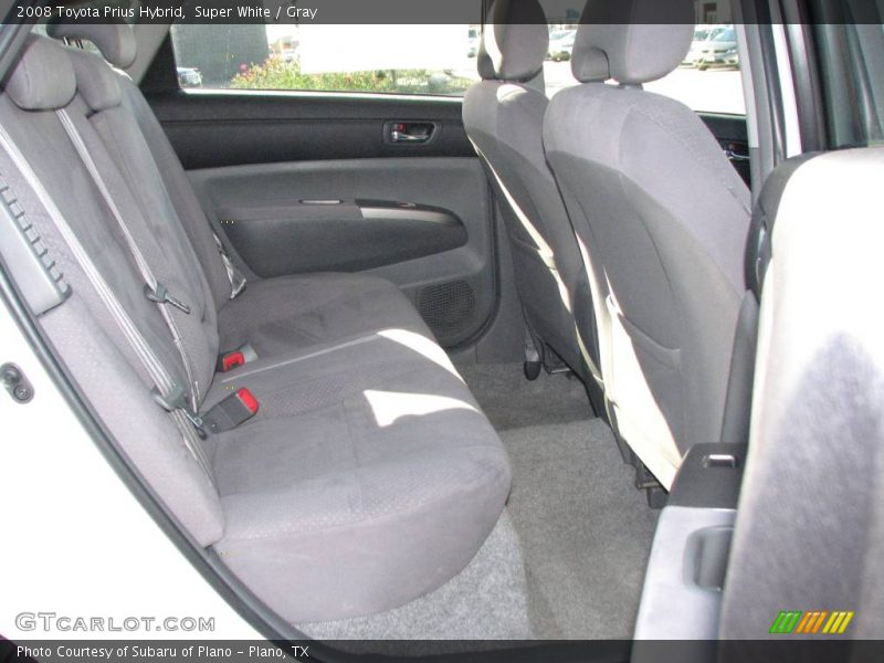 Super White / Gray 2008 Toyota Prius Hybrid