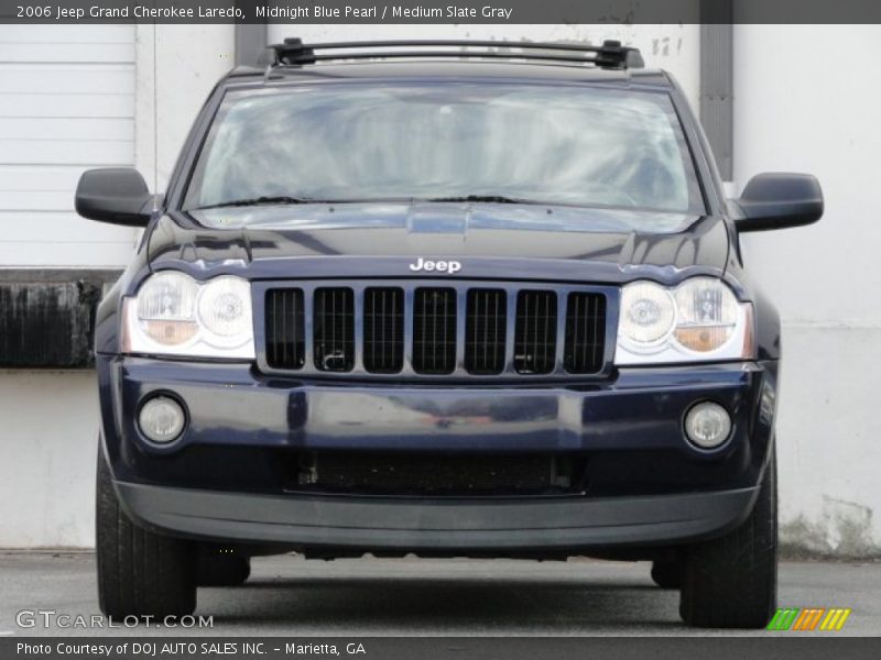 Midnight Blue Pearl / Medium Slate Gray 2006 Jeep Grand Cherokee Laredo