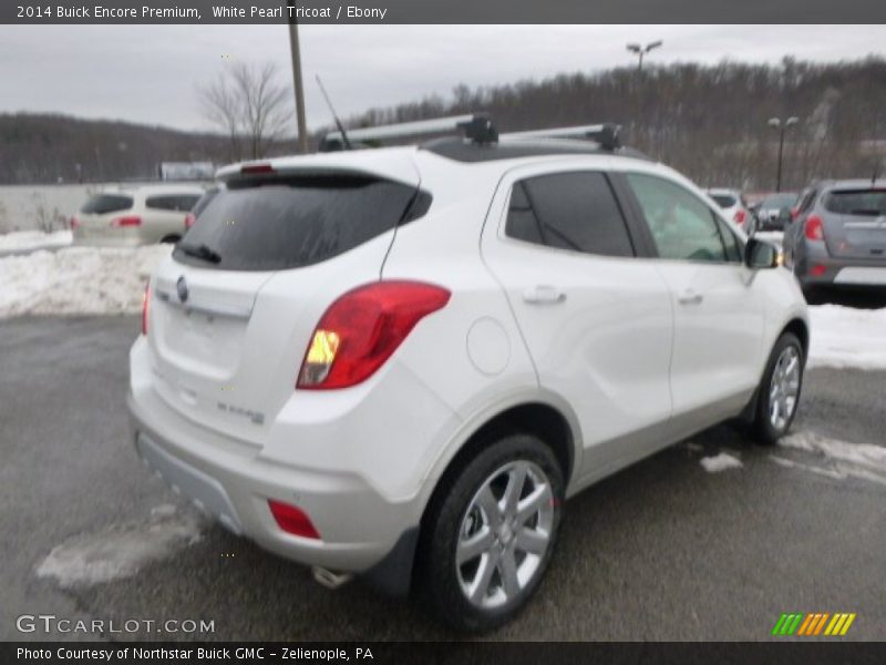 White Pearl Tricoat / Ebony 2014 Buick Encore Premium