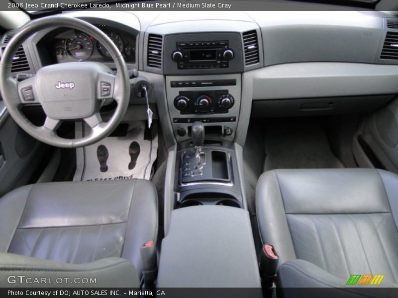 Midnight Blue Pearl / Medium Slate Gray 2006 Jeep Grand Cherokee Laredo