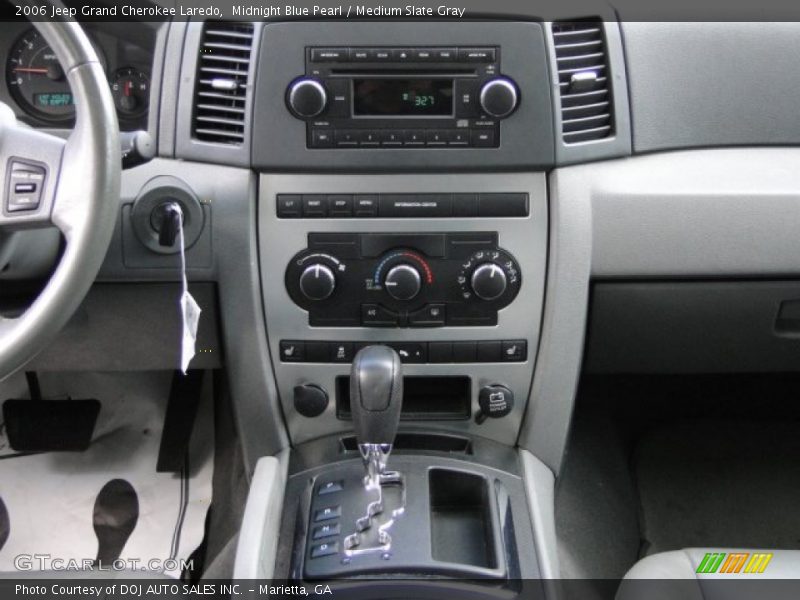Midnight Blue Pearl / Medium Slate Gray 2006 Jeep Grand Cherokee Laredo