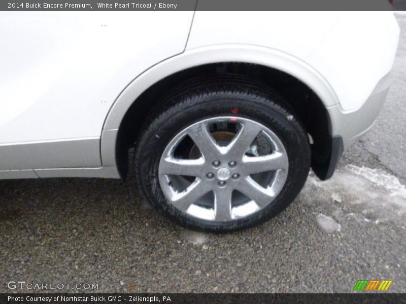 White Pearl Tricoat / Ebony 2014 Buick Encore Premium