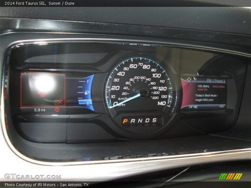 Sunset / Dune 2014 Ford Taurus SEL