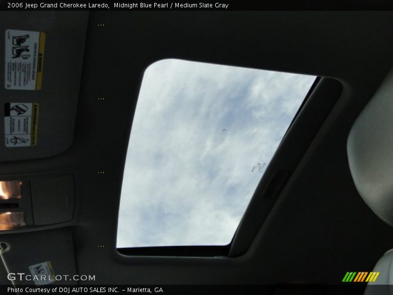 Midnight Blue Pearl / Medium Slate Gray 2006 Jeep Grand Cherokee Laredo
