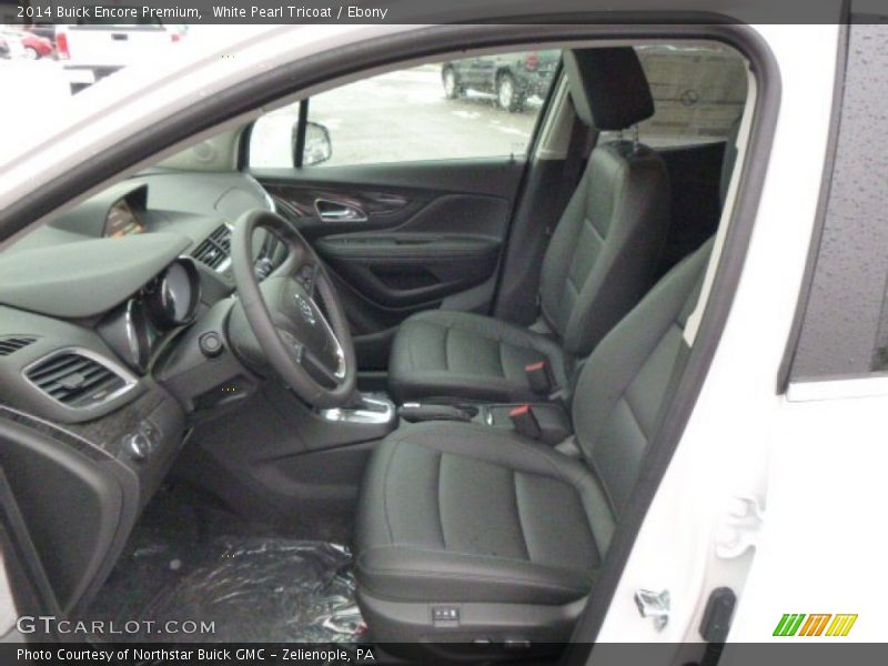White Pearl Tricoat / Ebony 2014 Buick Encore Premium