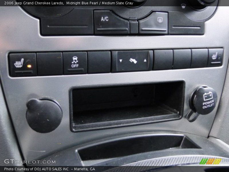 Midnight Blue Pearl / Medium Slate Gray 2006 Jeep Grand Cherokee Laredo