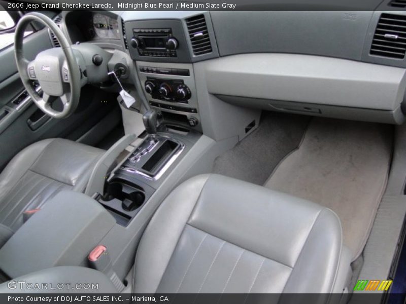 Midnight Blue Pearl / Medium Slate Gray 2006 Jeep Grand Cherokee Laredo