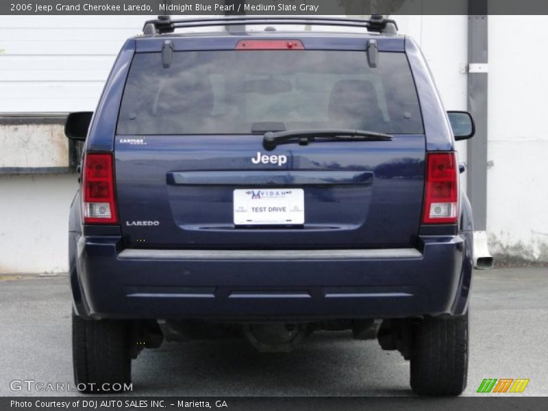 Midnight Blue Pearl / Medium Slate Gray 2006 Jeep Grand Cherokee Laredo