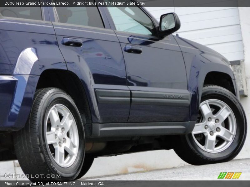 Midnight Blue Pearl / Medium Slate Gray 2006 Jeep Grand Cherokee Laredo