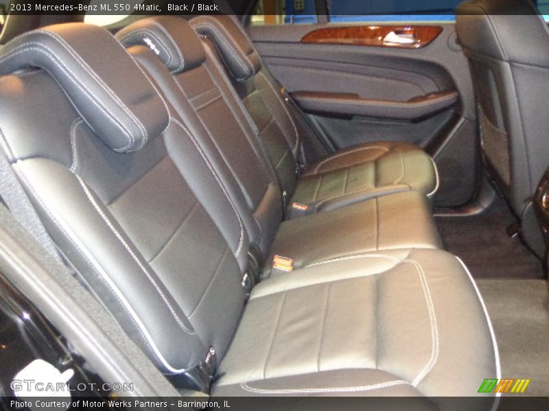 Black / Black 2013 Mercedes-Benz ML 550 4Matic