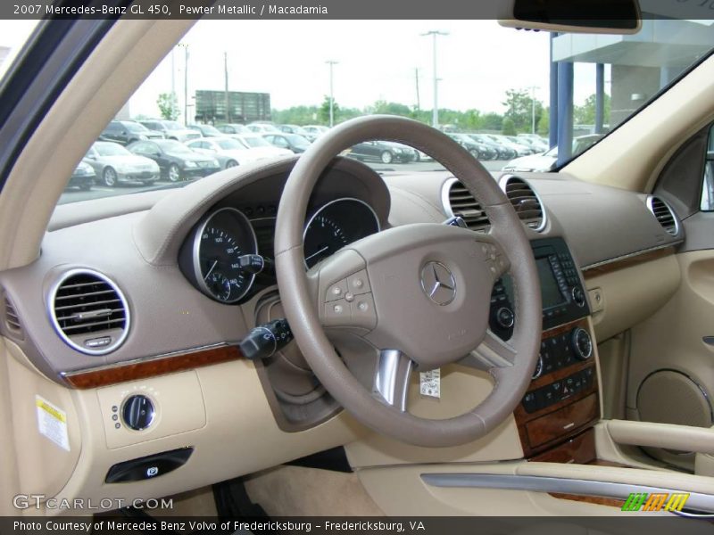 Pewter Metallic / Macadamia 2007 Mercedes-Benz GL 450