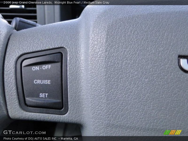 Midnight Blue Pearl / Medium Slate Gray 2006 Jeep Grand Cherokee Laredo
