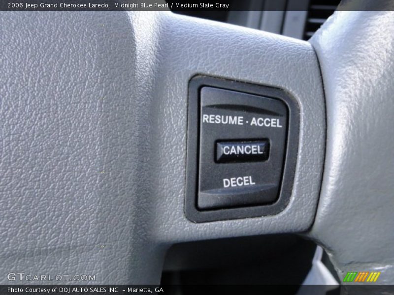 Midnight Blue Pearl / Medium Slate Gray 2006 Jeep Grand Cherokee Laredo