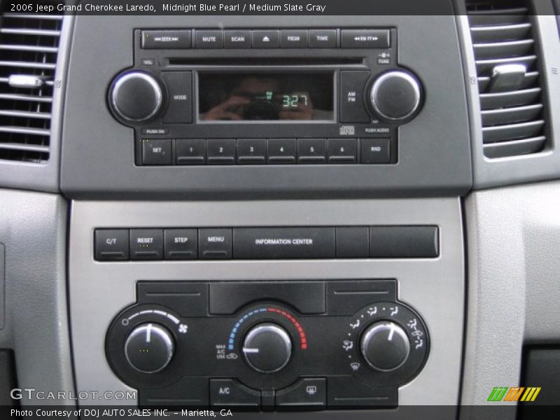 Midnight Blue Pearl / Medium Slate Gray 2006 Jeep Grand Cherokee Laredo