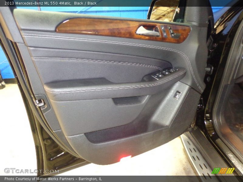 Black / Black 2013 Mercedes-Benz ML 550 4Matic