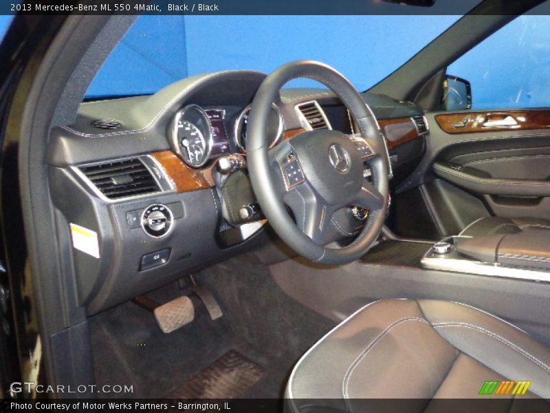 Black / Black 2013 Mercedes-Benz ML 550 4Matic