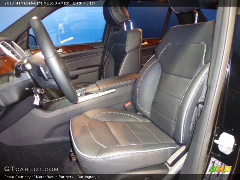 Black / Black 2013 Mercedes-Benz ML 550 4Matic
