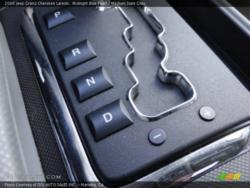 Midnight Blue Pearl / Medium Slate Gray 2006 Jeep Grand Cherokee Laredo