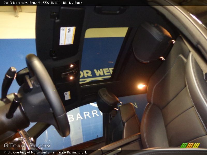 Black / Black 2013 Mercedes-Benz ML 550 4Matic