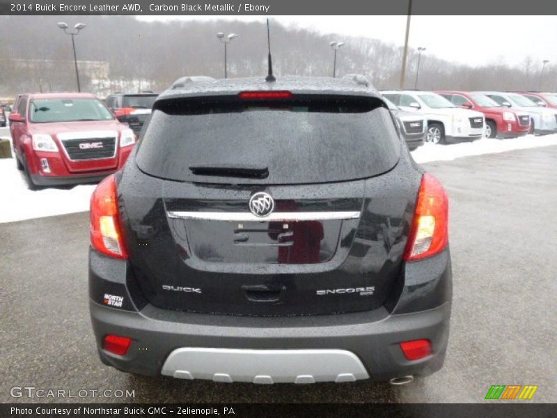 Carbon Black Metallic / Ebony 2014 Buick Encore Leather AWD