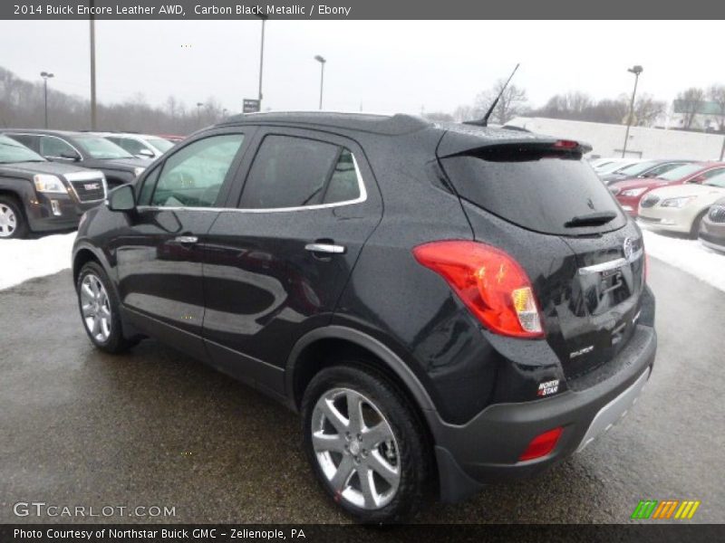 Carbon Black Metallic / Ebony 2014 Buick Encore Leather AWD