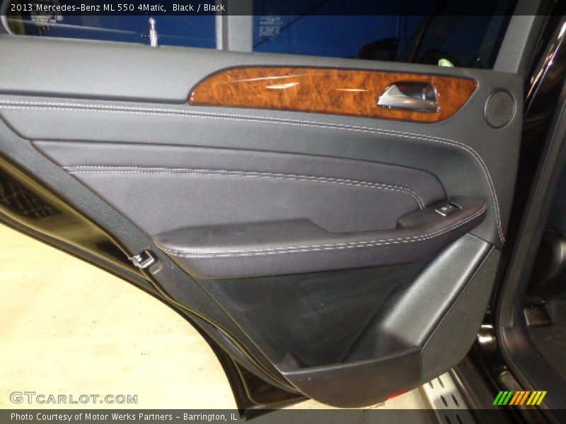 Black / Black 2013 Mercedes-Benz ML 550 4Matic
