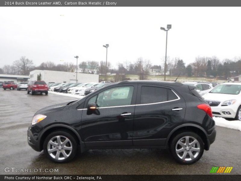 Carbon Black Metallic / Ebony 2014 Buick Encore Leather AWD