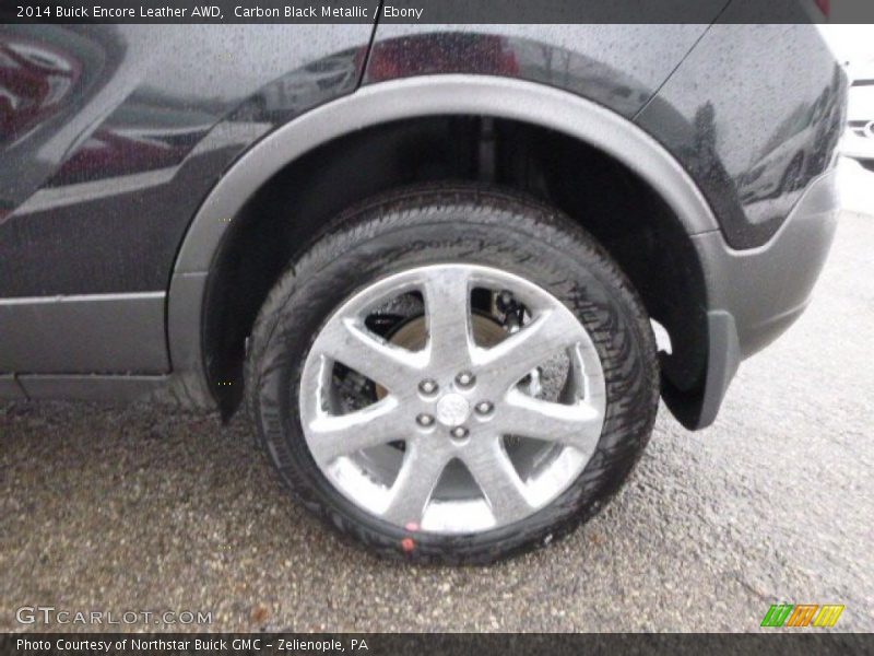 Carbon Black Metallic / Ebony 2014 Buick Encore Leather AWD