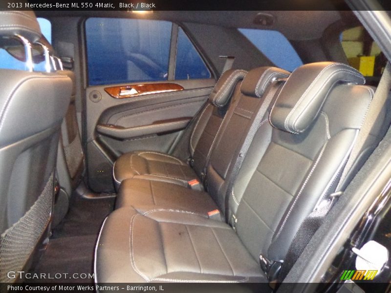 Black / Black 2013 Mercedes-Benz ML 550 4Matic