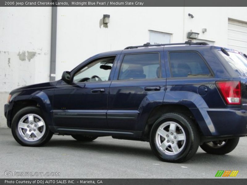 Midnight Blue Pearl / Medium Slate Gray 2006 Jeep Grand Cherokee Laredo
