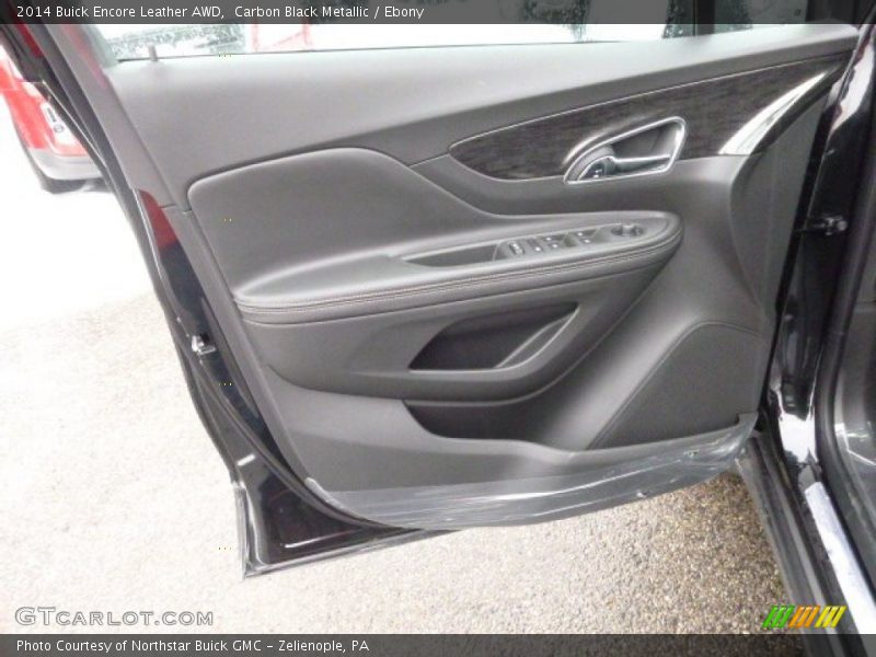 Carbon Black Metallic / Ebony 2014 Buick Encore Leather AWD