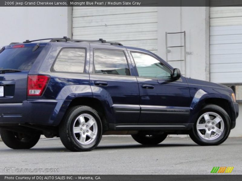 Midnight Blue Pearl / Medium Slate Gray 2006 Jeep Grand Cherokee Laredo