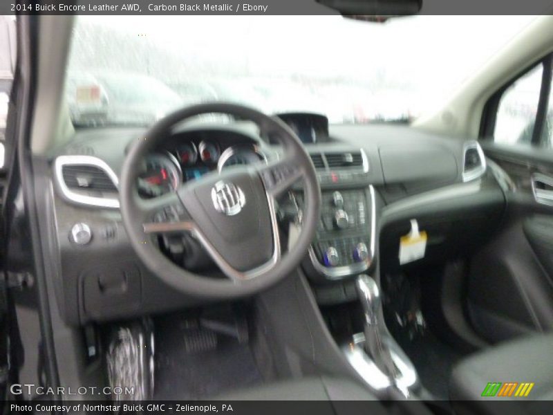 Carbon Black Metallic / Ebony 2014 Buick Encore Leather AWD